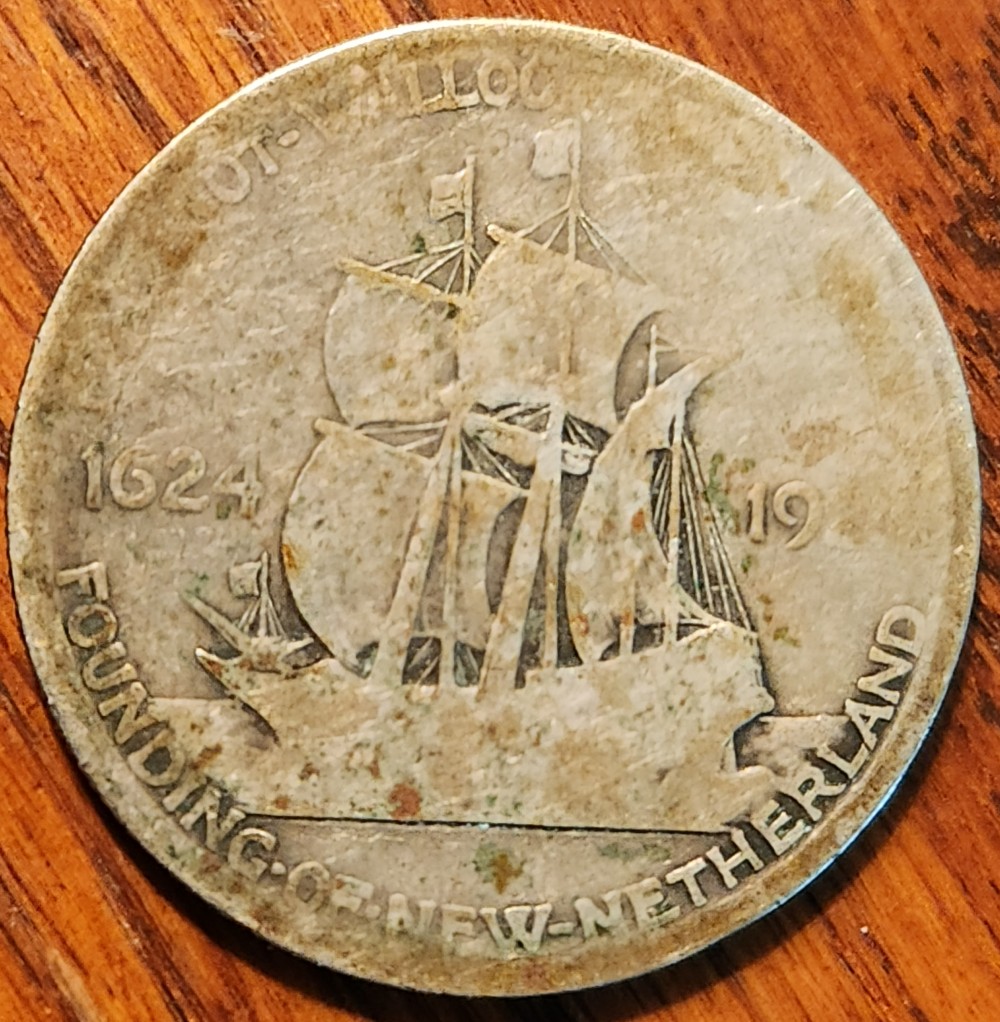 Circulated-1924-Huguenot-Walloon-Half---Grade?-Coin-Arrived!